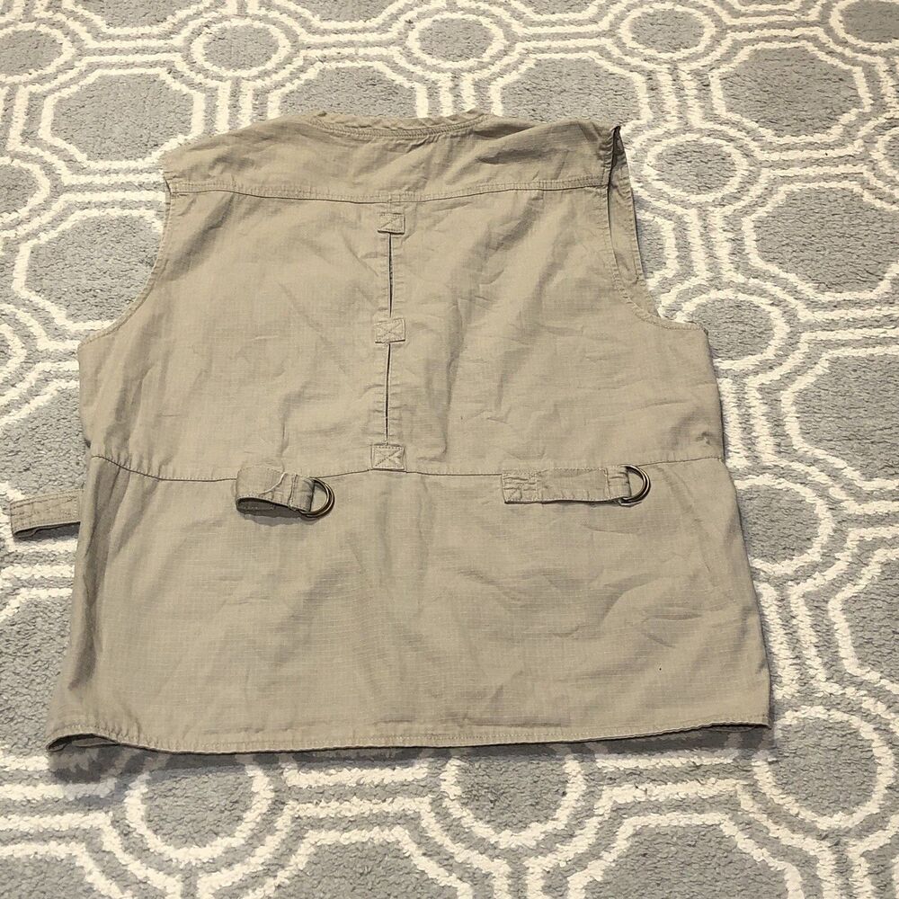Woolrich Elite Series Tactical Vest Men’s Medium Tan Fishing Hunting Utility - Picture 2 of 7